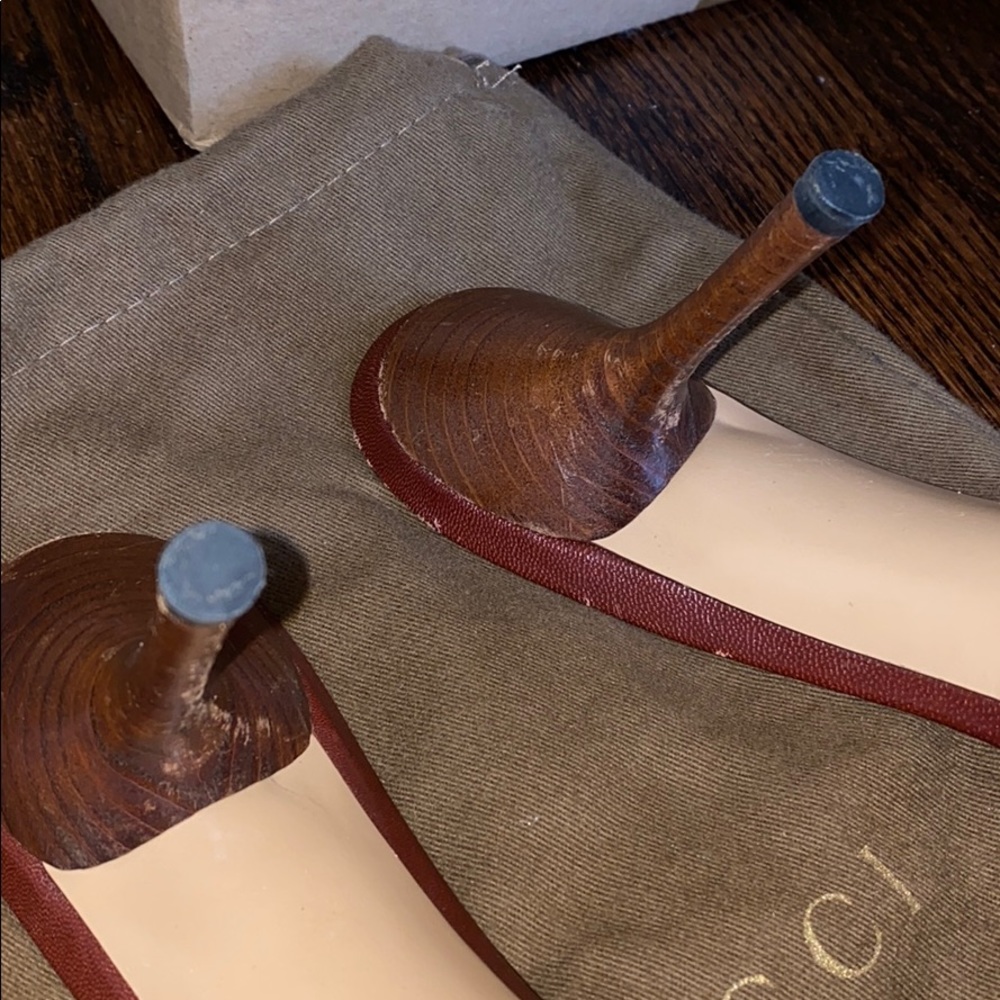 Suede Gucci Sandals - Picture 7 of 8